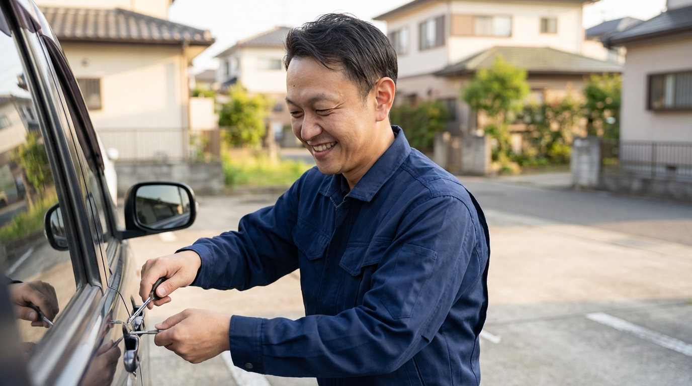 ご依頼から駆けつけ・作業完了までの流れに関する画像