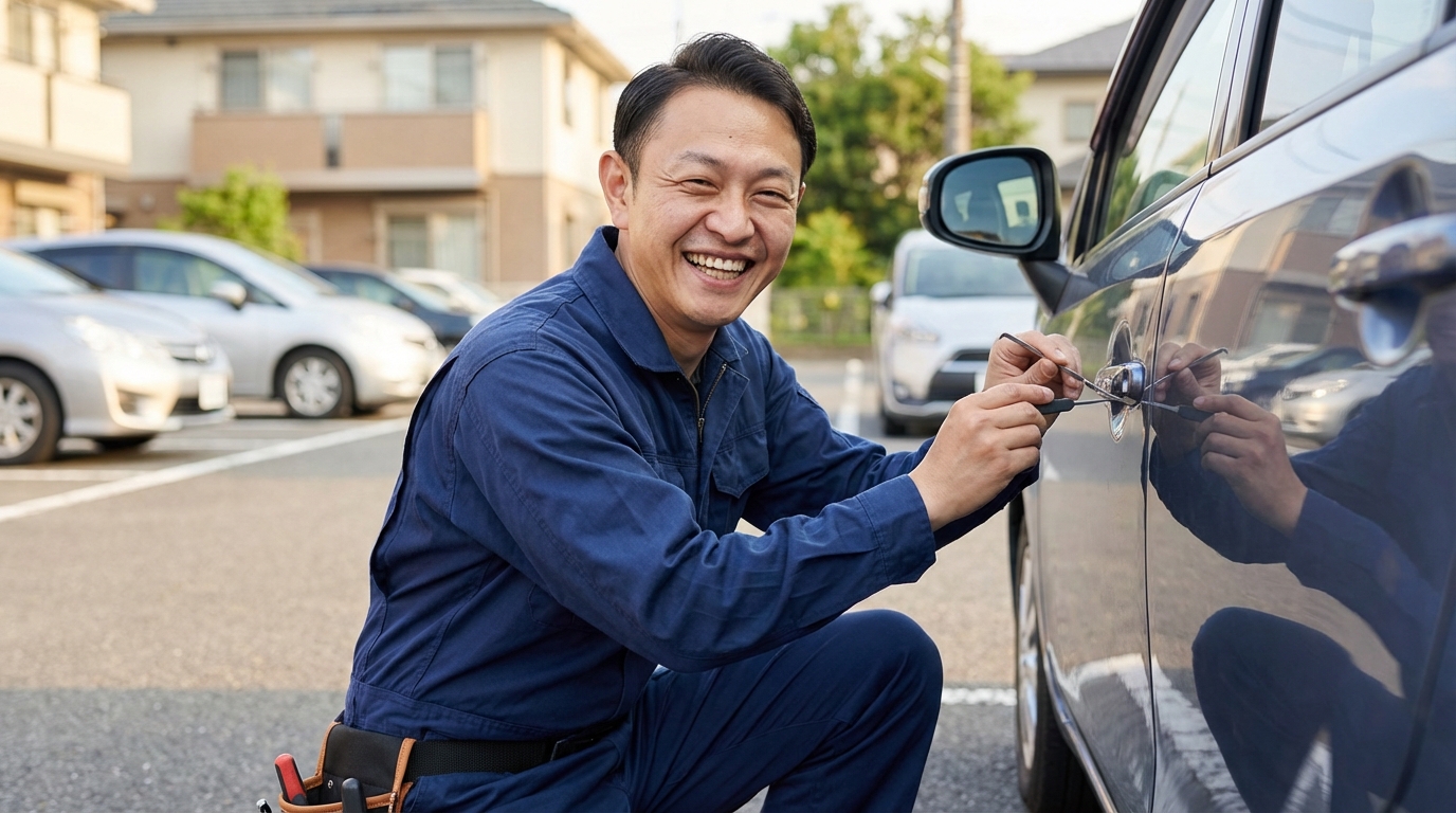 【理由3】鍵師歴30年以上の有資格プロが対応に関する画像