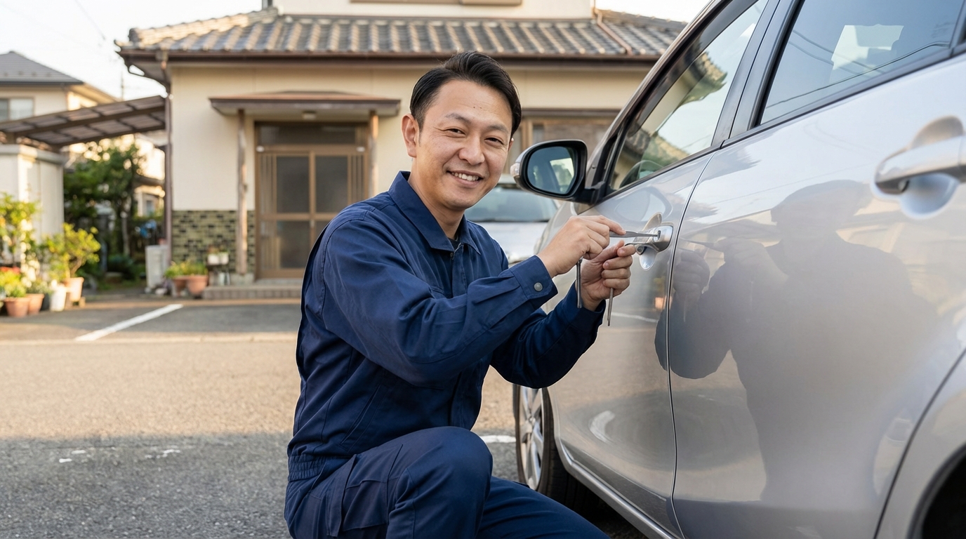 ご依頼から駆けつけ・作業完了までの流れに関する画像