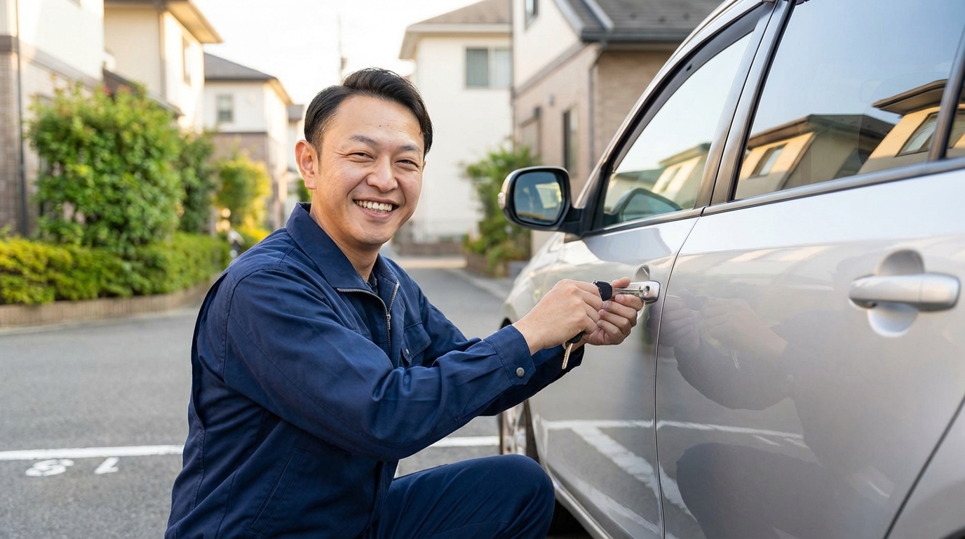 【理由3】鍵師歴30年以上の有資格プロが対応に関する画像