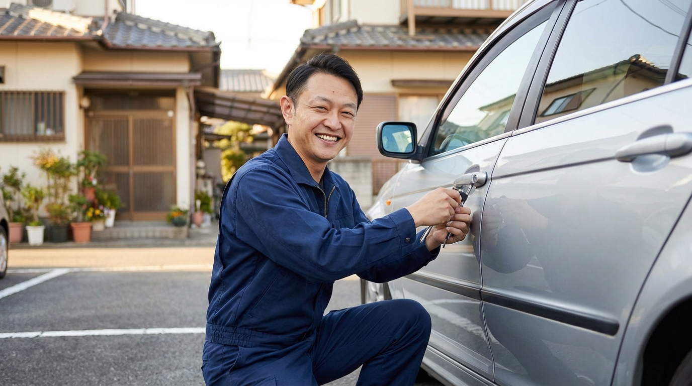 【理由3】鍵師歴30年以上の有資格プロが対応に関する画像