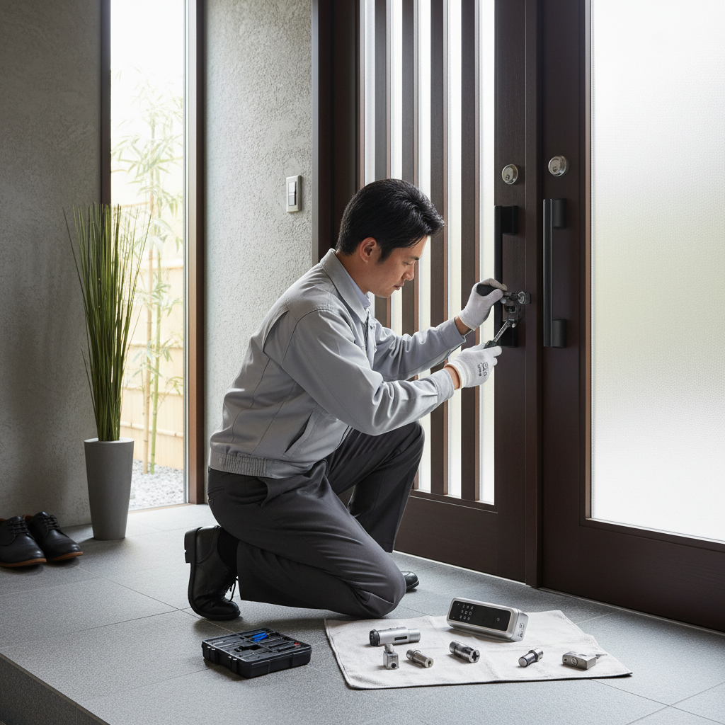 プロが解説！玄関ドア鍵交換の費用と5つの重要点